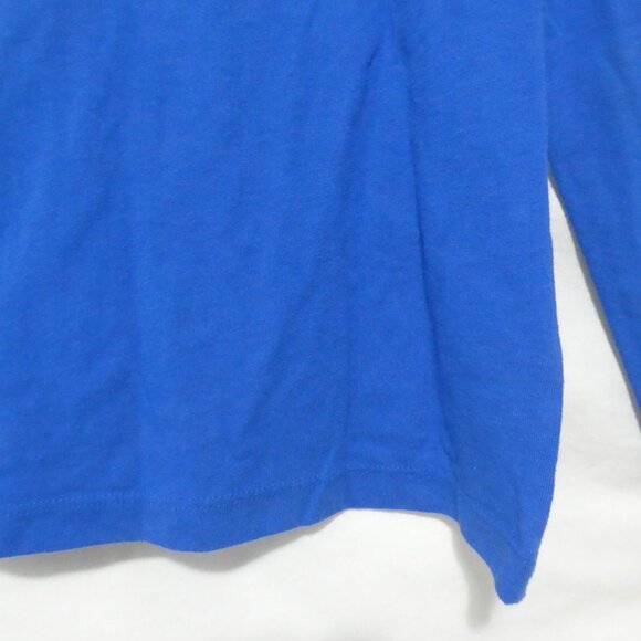 OLD NAVY | medium (8) | Solid Blue Long Sleeve Shirt - Picture 15 of 16